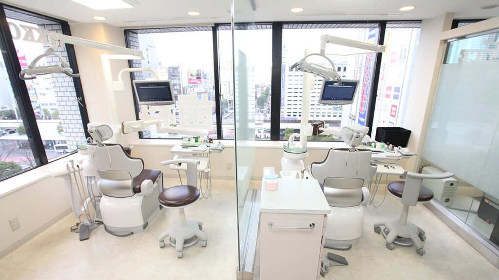日航ビル歯科室の診療室